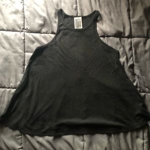 FREE PEOPLE Black Flowy Tank
